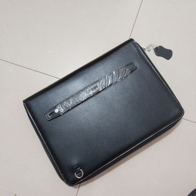 Cặp cầm tay da Bò thật chính hãng sản xuất đựng tablet tài liệu máy tính