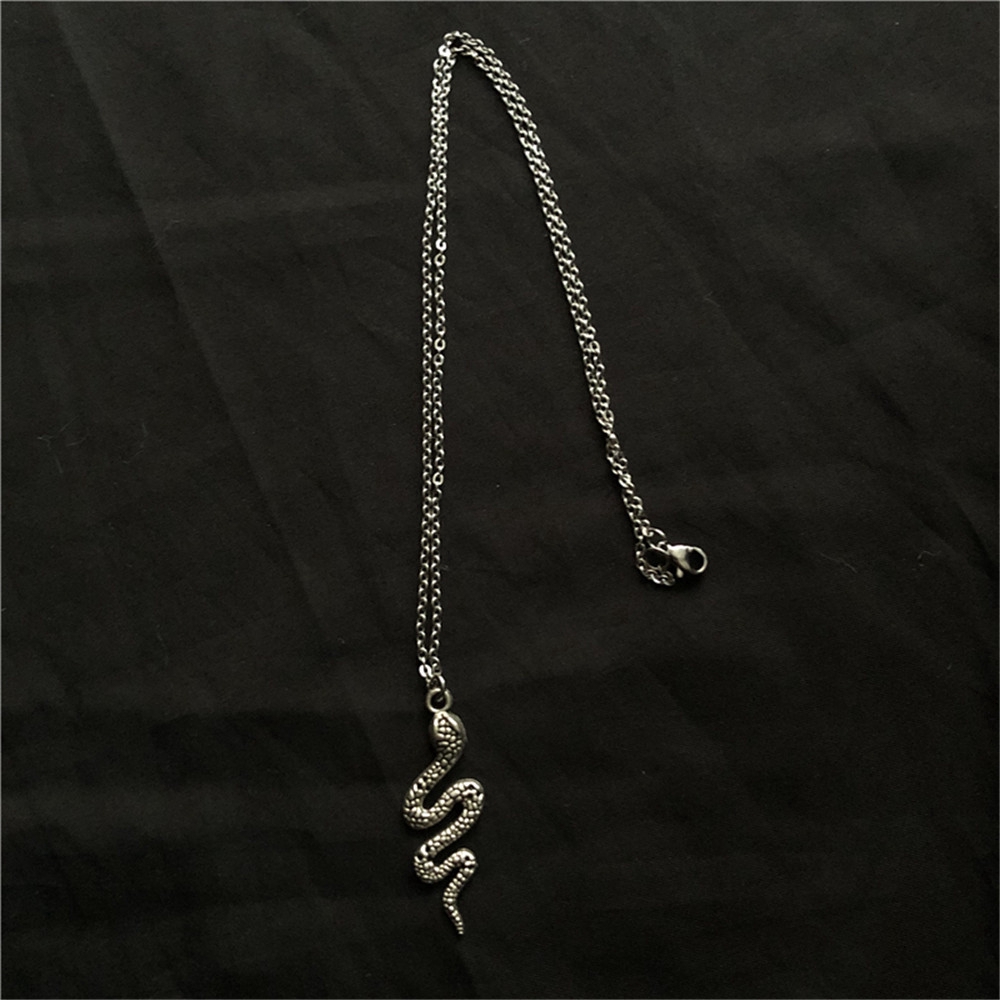 Dây Chuyền Hình Rắn Phong Cách Retro Cá Tính