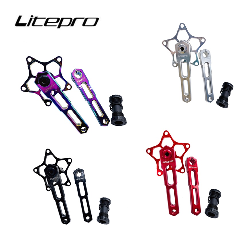Trục Khuỷu Xe Đạp 5 Móng 170mm 130BCD Chất Liệu Hợp Kim Nhôm