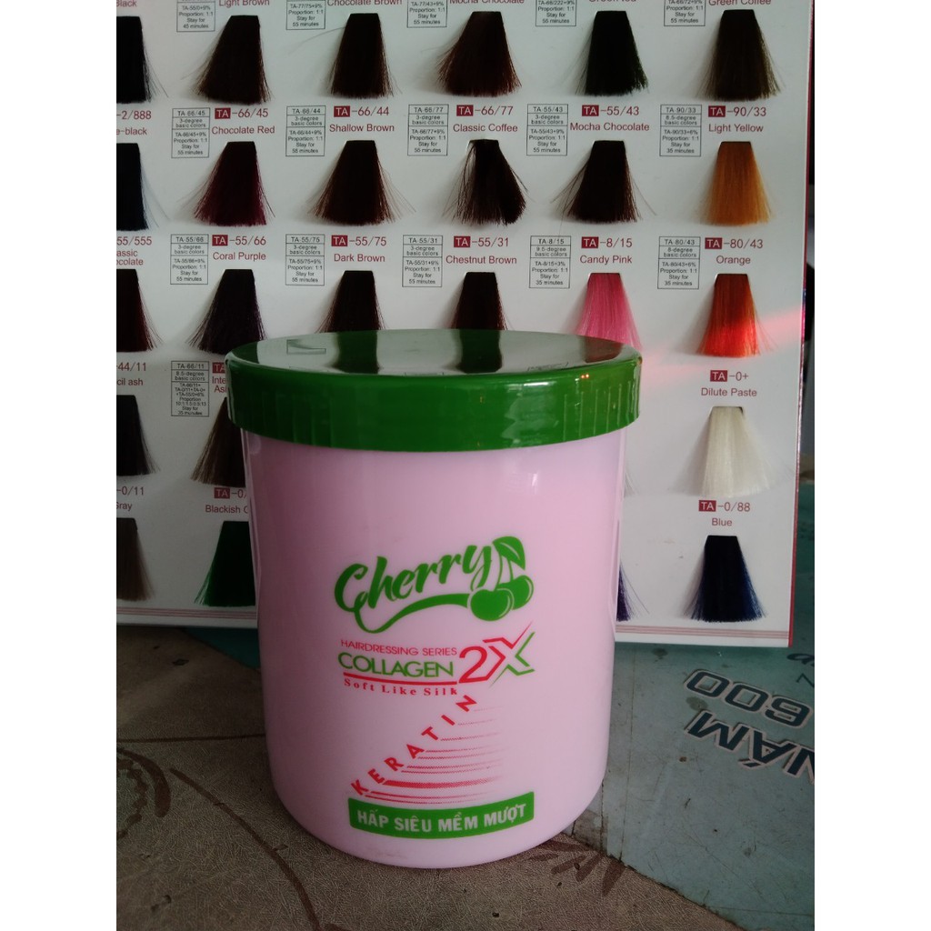 [Chính hãng] Hấp Ủ Tóc Cherry Siêu Mềm Mượt Và Thơm 1000ml