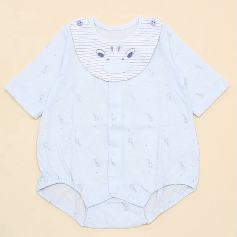 (size 80) Body cotton mỏng mát kèm yếm Absorba xuất Hàn