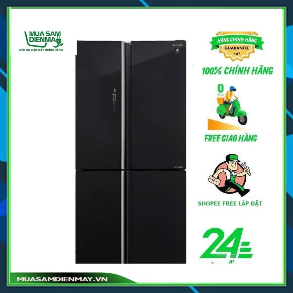 SJ-FXP640VG-BK  -- Tủ lạnh Side by side Sharp Inverter 572 lít SJ-FXP640VG-BK-- Chỉ giao tại HN --