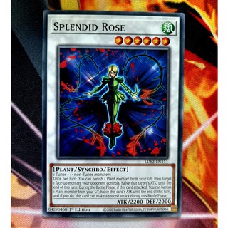 [ Đỗ Lạc Shop ] Thẻ Bài Yugioh Monster Splendid Rose - LDS2-EN111 - Common