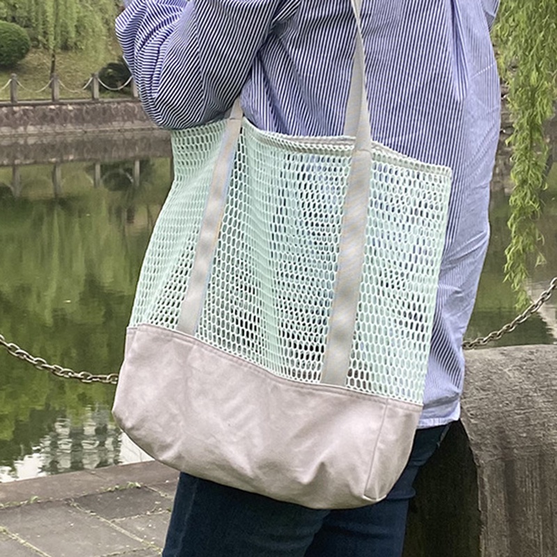 Túi Đeo Vai Vải canvas Cỡ Lớn Phong Cách Nhật Bản Thời Trang Cho Nữ