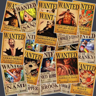 Bộ 25 Miếng Dán Họa Tiết Hoạt Hình ONE PIECE Độc Đáo Trang Trí Sổ Tay/ Vali Máy Tính