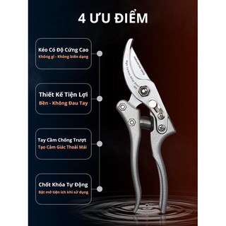 Kéo Cắt Cành, Tỉa Cây Cảnh Động Lực Nhật Bản