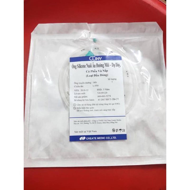 Dây cho ăn tháng Kangaru 14Fr ,CLINY 14,16Fr, Greedmed 12,14,16,18Fr