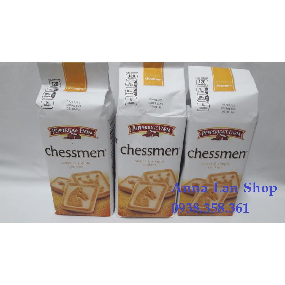 Bánh quy bơ Chessmen - Mỹ (206g) | BigBuy360 - bigbuy360.vn