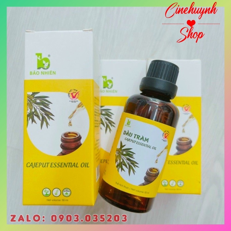DẦU TRÀM BẢO NHIÊN 50ML VIỆT NAM GIÚP GIỮ ẤM CHO BÉ