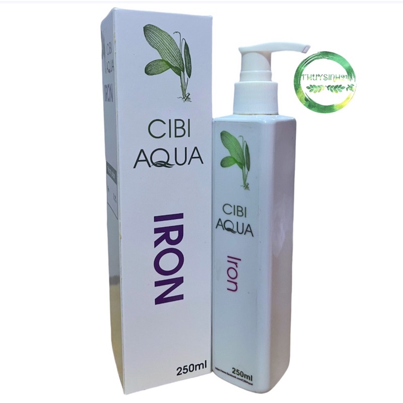 Phân nước cibi CIBI AQUA - Macro | Micro | Iron - phân nước thuỷ sinh cực tốt cho cây như thuysinhaz seachem nvl