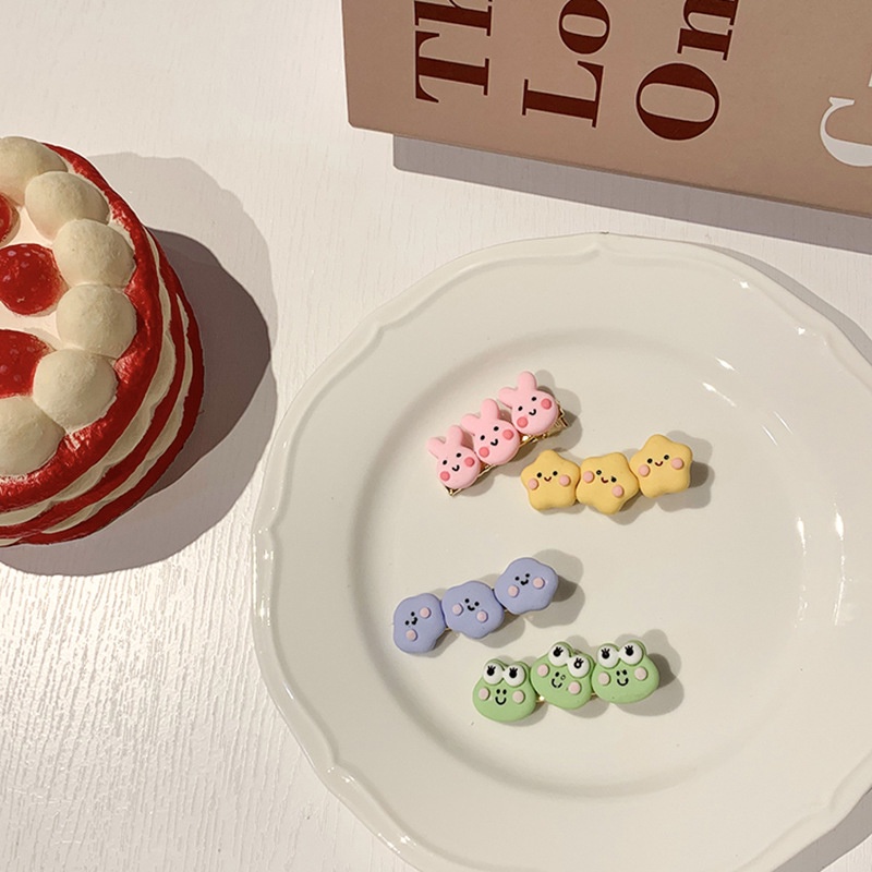 Kẹp Tóc Hình Ngôi Sao Dễ Thương Phong Cách Nhật Hàn