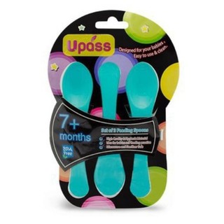 Bộ ba thìa ăn dặm chính hãng upass - up3174nx