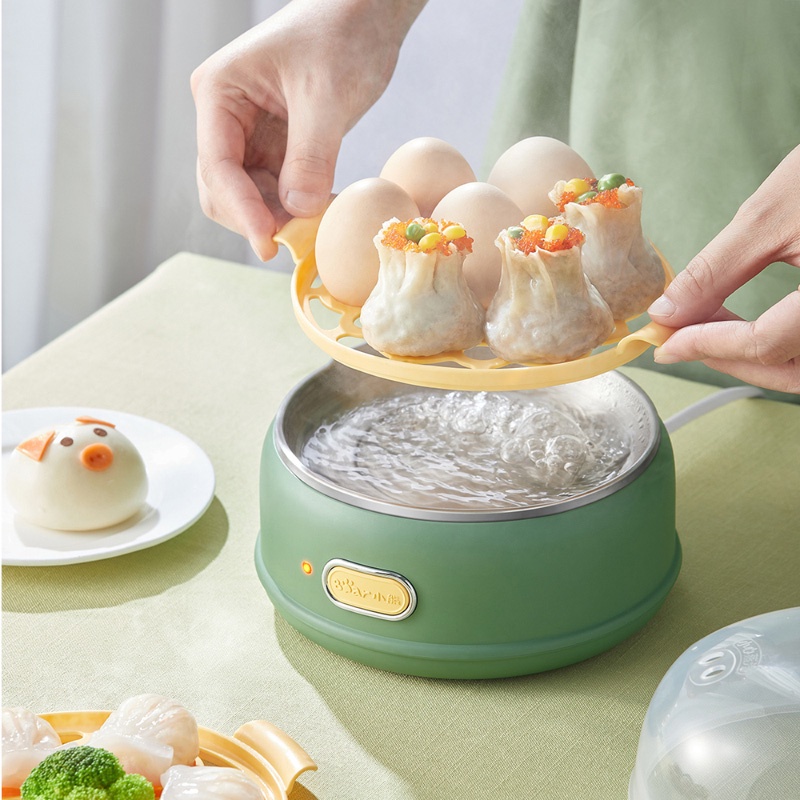 Nồi hấp trứng Bear 7 hoặc 14 công suất Đun sôi nhanh ZDQ-B14E8