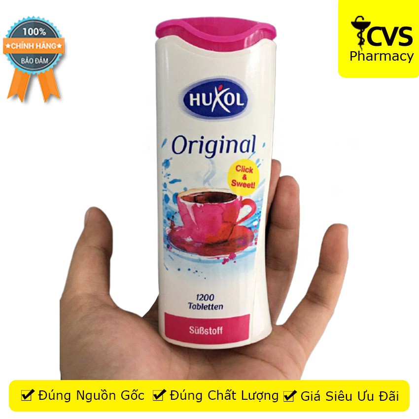 Đường ăn kiêng Huxol original (1200 viên) Đức - cvspharmacy