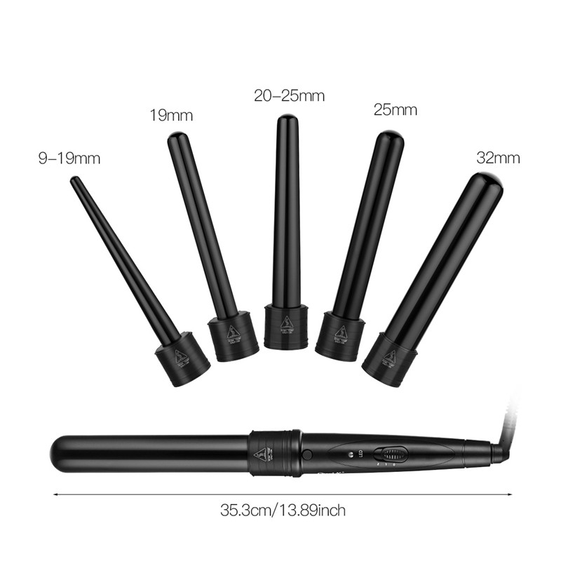Máy Uốn Tóc CkeyiN Hh002G Đa Năng 4 Trong 1