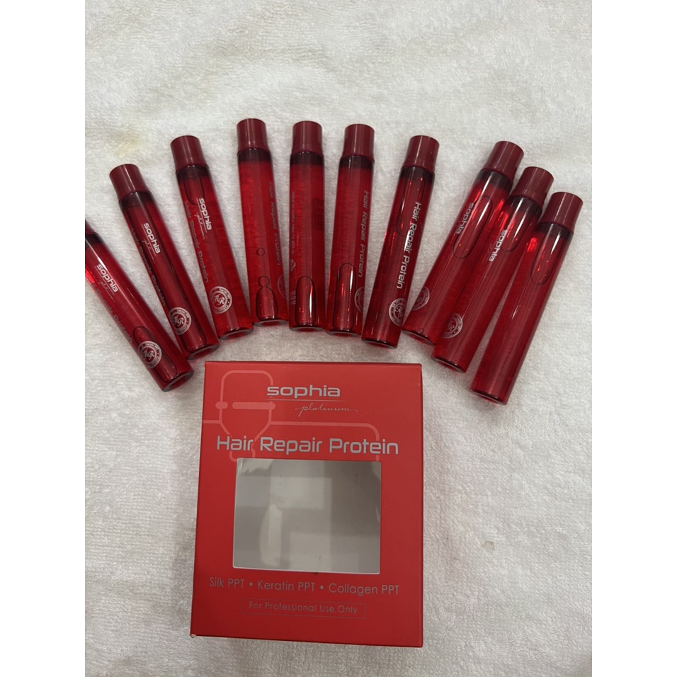 (Chính hãng)Huyết thanh dưỡng tóc protein Sophia Hair Repair Hàn Quốc💖💖💖💖✔✔✔💕💕💕🎁🎁👌👌😍😍😍