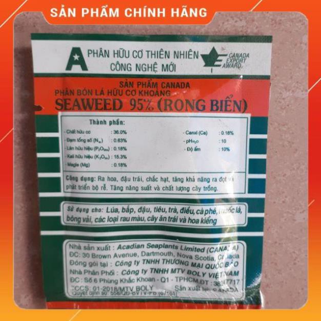 Phân bón rong biển SEAWEED hộp 10 gói