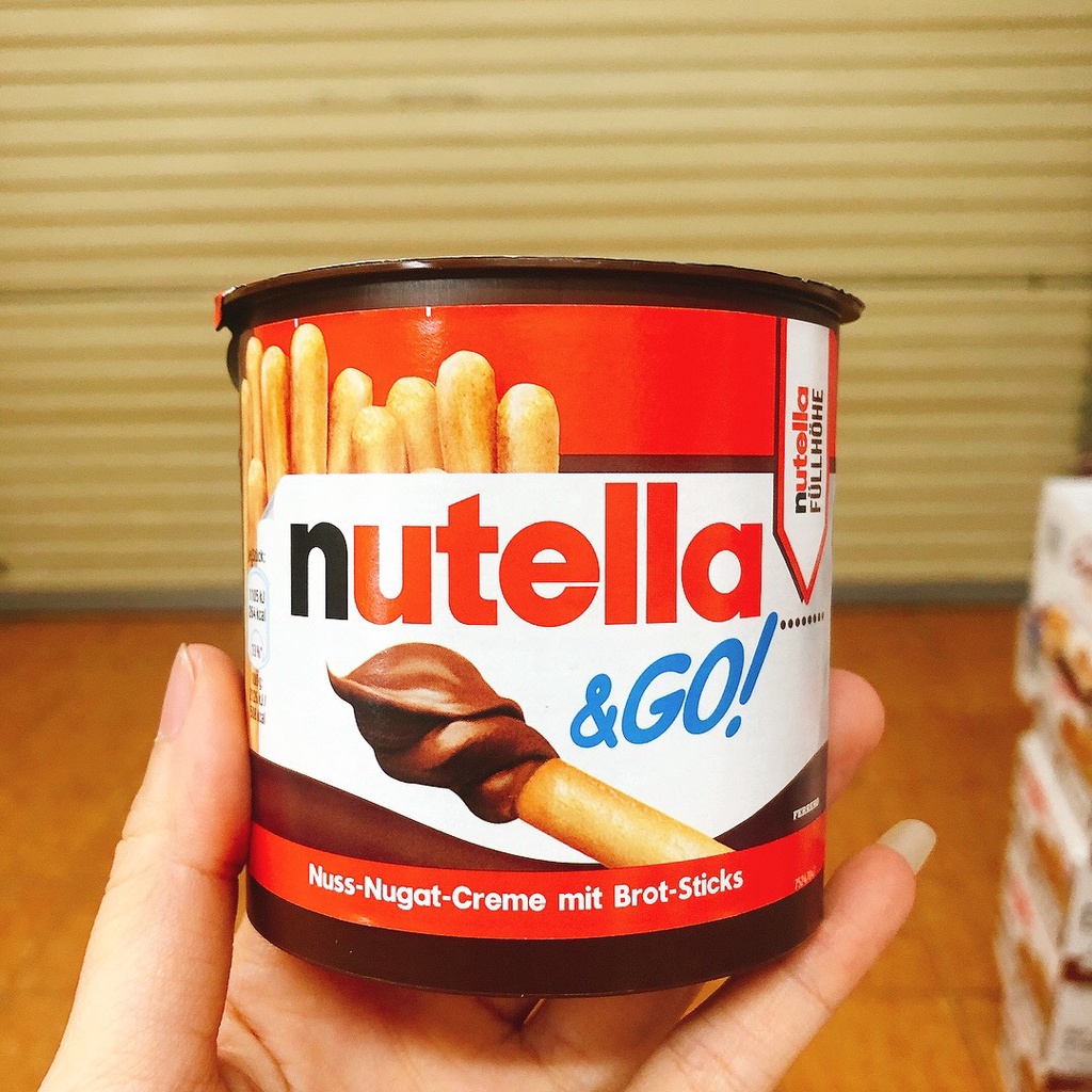 Bánh que chấm socola hạt dê Nutella 52g