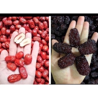 Combo 1kg táo đỏ + 1kg táo đen ăn vặt