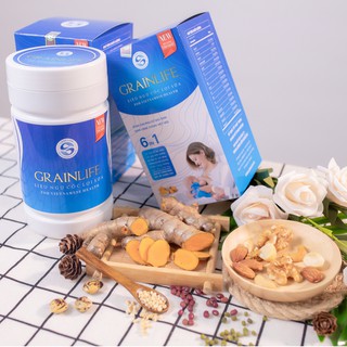 Ngũ Cốc Lợi Sữa 6 in 1 Long Liên 500g, 100% Nguyên Liệu Hữu Cơ, Sữa Về Nhiều - Nhanh - Đặc Sau 3 Ngày [ FREESHIP ]
