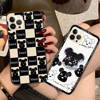 Ốp lưng iphone 13-iphone 13 pro-iphone 13 pro max trái tim họa tiết caro, mikey họa tiết beabrick kaws cute