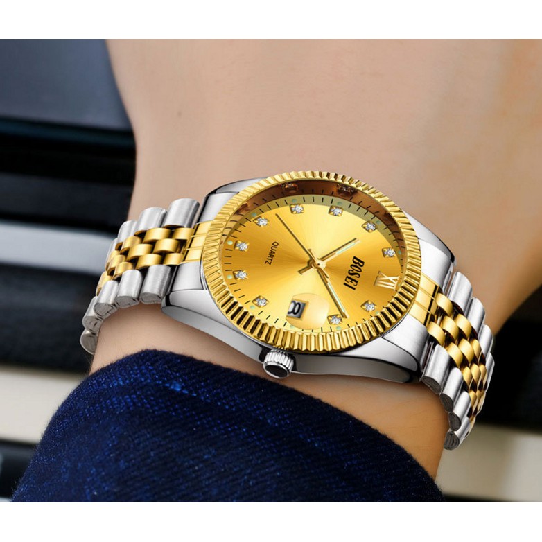 ĐỒNG HỒ NAM BOSEI 3308 DÂY ĐÚC THỜI TRANG | BigBuy360 - bigbuy360.vn