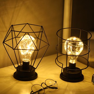 [Đèn Cao Cấp] Đèn Trang Trí Nội Thất Châu Âu - Tặng kèm dây đèn LED