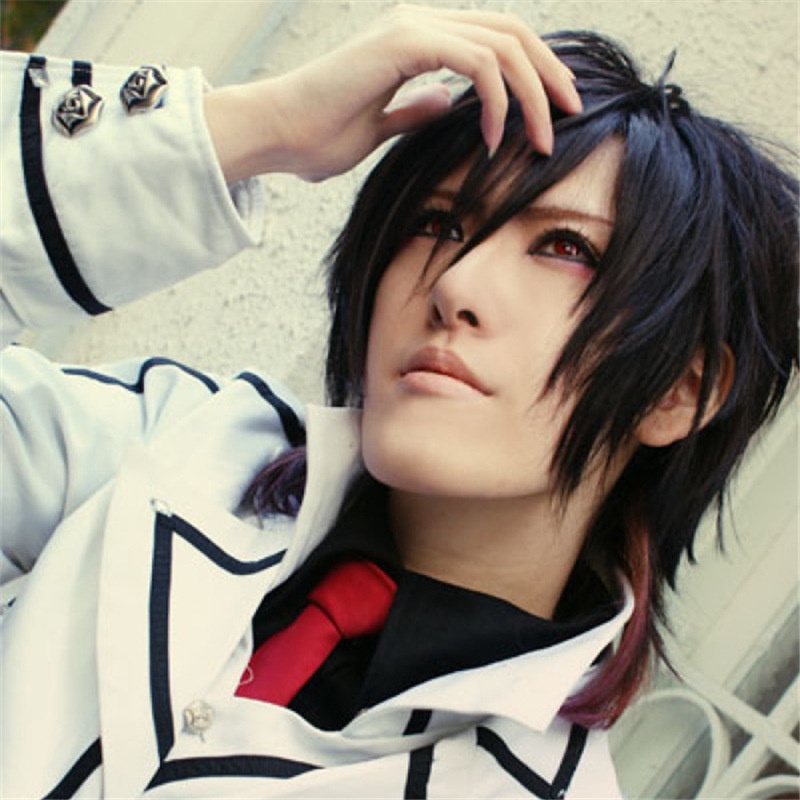 Bộ Tóc Giả cosplay Hai Chiều Bằng Lông Tơ Tự Nhiên Cho Nam Ốp