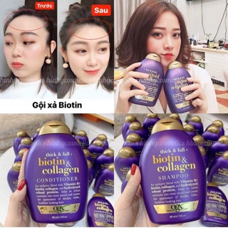 (Có bill) Gội Xả Biotin Mỹ