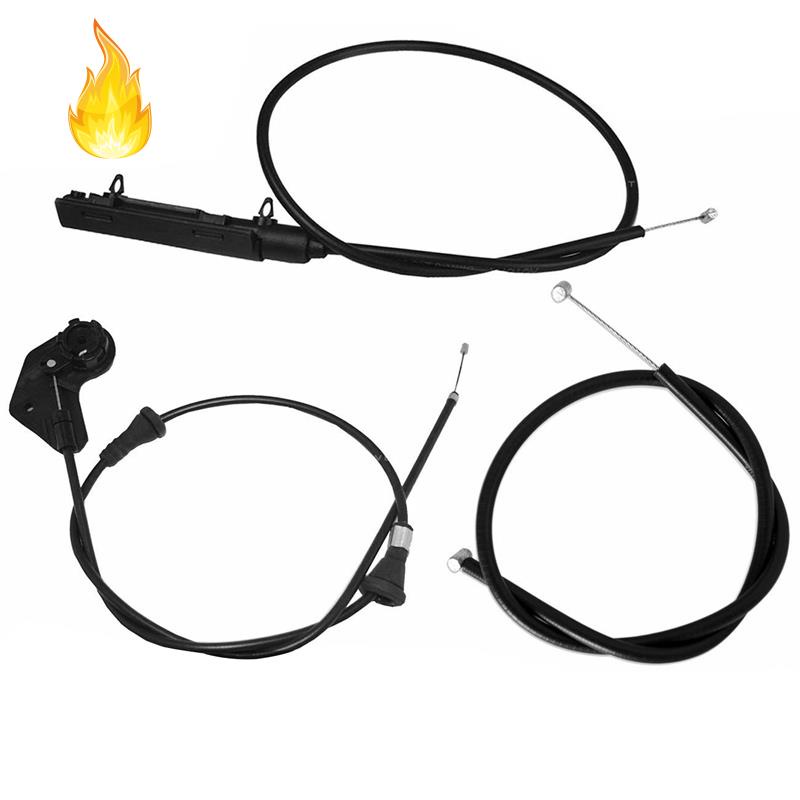 Set 3 dây cáp khóa mui xe BMW E46 320I 323I 98-05 51238208442