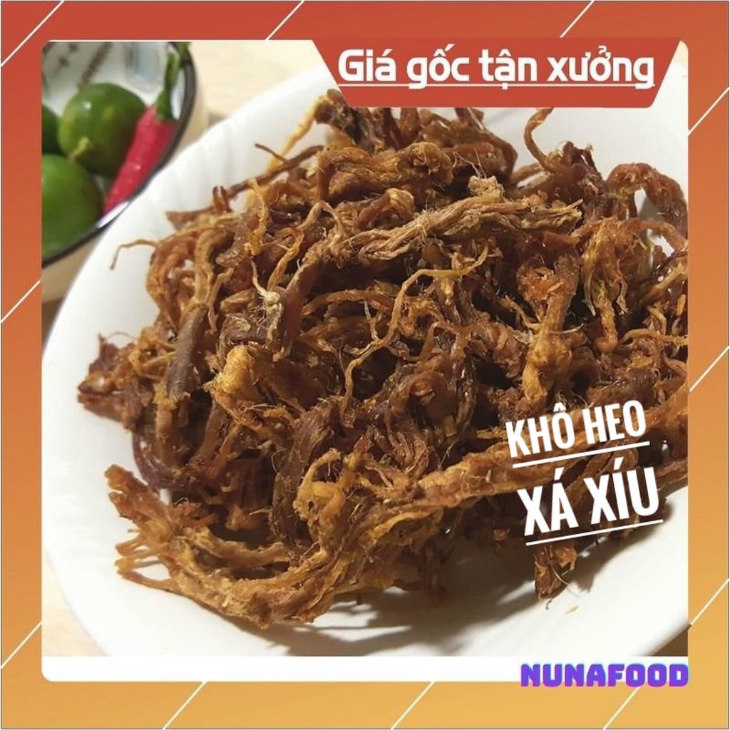 1kg khô heo xá xíu /khô heo ngũ vị đặc biệt NuNaFoods cao cấp