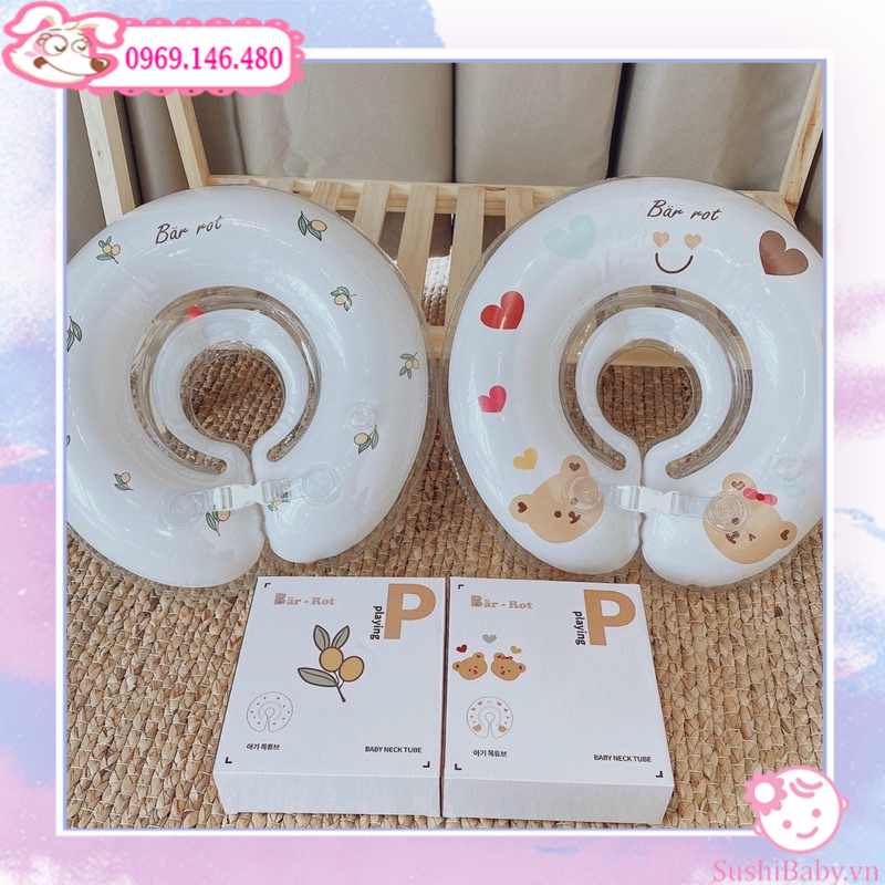 Phao đỡ cổ Bar - Rot Hàn cho bé 0-2y