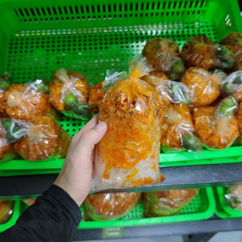Siêu Phẩm Bánh Tráng Trộn muối tép Hành Phi ( mới )