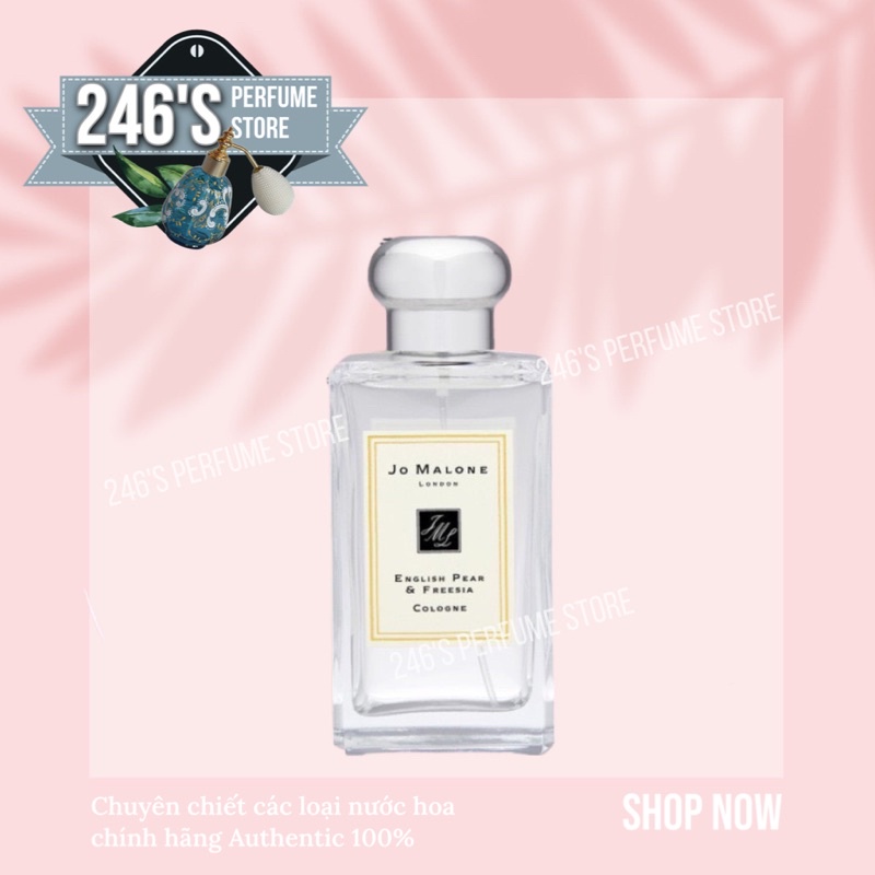 🌟Mun🌟Nước Hoa Jo Malone English Pear & Freesia Limited Edition Test 5ml/10ml/20ml Chuẩn Auth