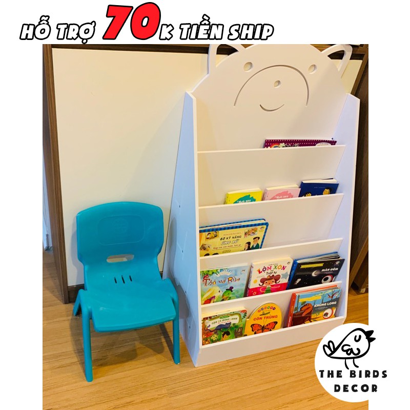 Kệ sách gấu Ms 012 kích thước 96*60*40 cm dành cho bé giá rẻ | BigBuy360 - bigbuy360.vn