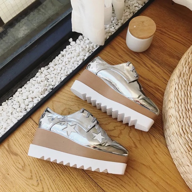 Giày bánh mì đế cao Stella