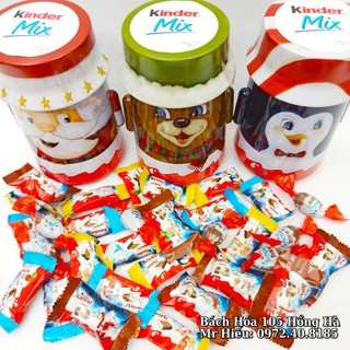 [T4/2021] Socola Kinder Mix hộp sắt 173g