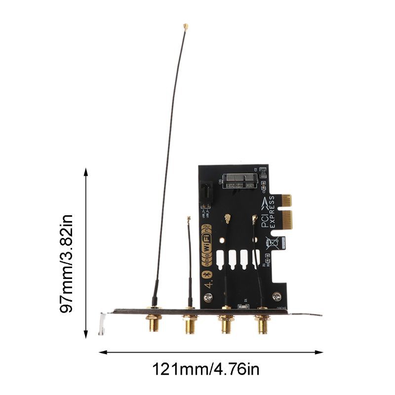 1Set Dual Band BCM94331CD/BCM94360 WiFi Bluetooth Adapter Wireless Card for PC