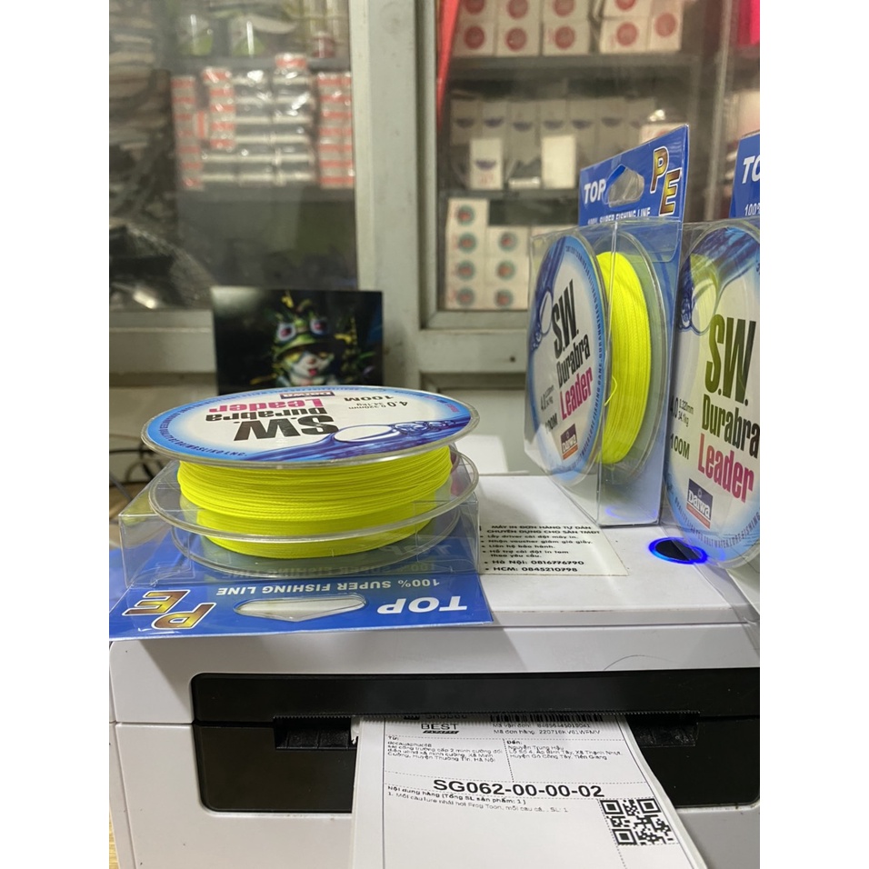 Dù câu cá dù sw PE Daiwa màu vàng phiên bản 2022