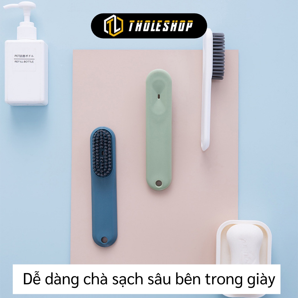 Bàn Chải Chà Giày - Bàn Chải Lông Mềm Vệ Sinh Giày, Dép, Bồn Rửa Mặt, Mặt Bếp 9850