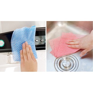Cuộn Giấy Lau Đa Năng, Khăn lau bếp Vải Không Dệt đa năng tiện dụng
