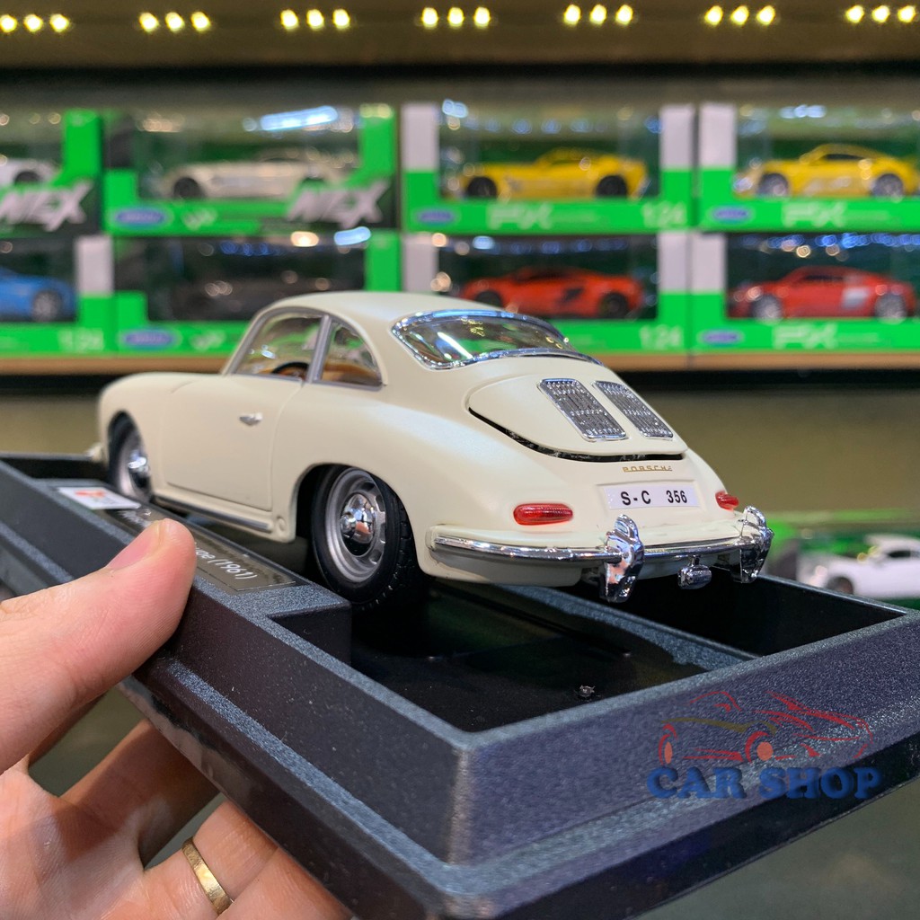 Xe mô hình Porsche 356B Coupe 1961 Tỉ Lệ 1:24 Của Hãng Burago