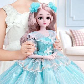 Búp Bê Barbie Đáng Yêu Bằng Nhựa Kích Thước 60cm Làm Quà Tặng Cho Bé