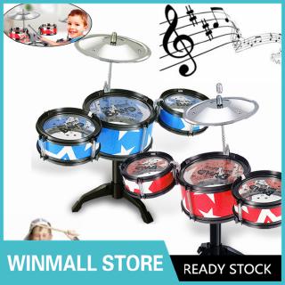 Children Simulated Jazz Drum Set Music Percussion Instrument Toys Random Deliver