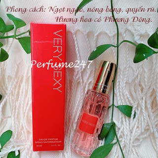 Nước hoa nữ mini 20ml chuẩn pháp- mùi very s.e.x.y
