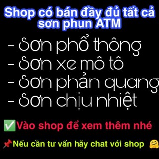 Sơn phun (Sơn xịt) ATM A266 màu xám 400ml