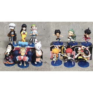 Mô Hình Chibi WCF Các Nhân Vật ONEPIECE (Luffy, zoro, nami, usopp, nicorobin, franky, law, gấu bepo, râu trắng...)
