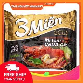 Gói mì ba miền gold chua cay 75g