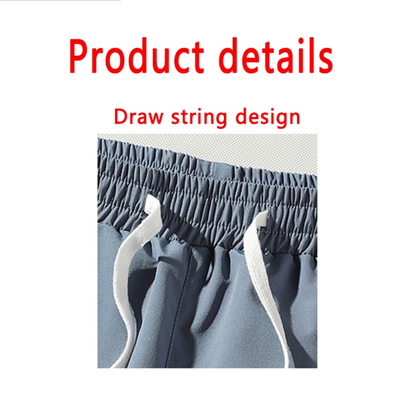 Quần short thể thao dây rút thời trang cho nam