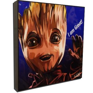 Tranh canvas marvel [BABY GROOT]